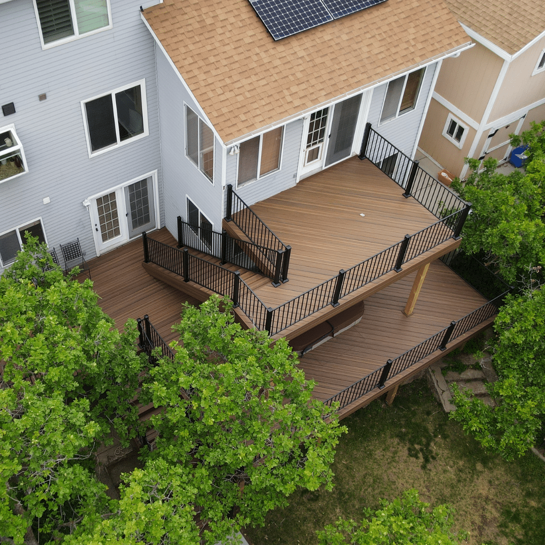 Multilevel deck