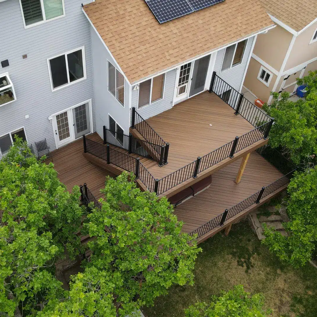 Envision composite multi level deck