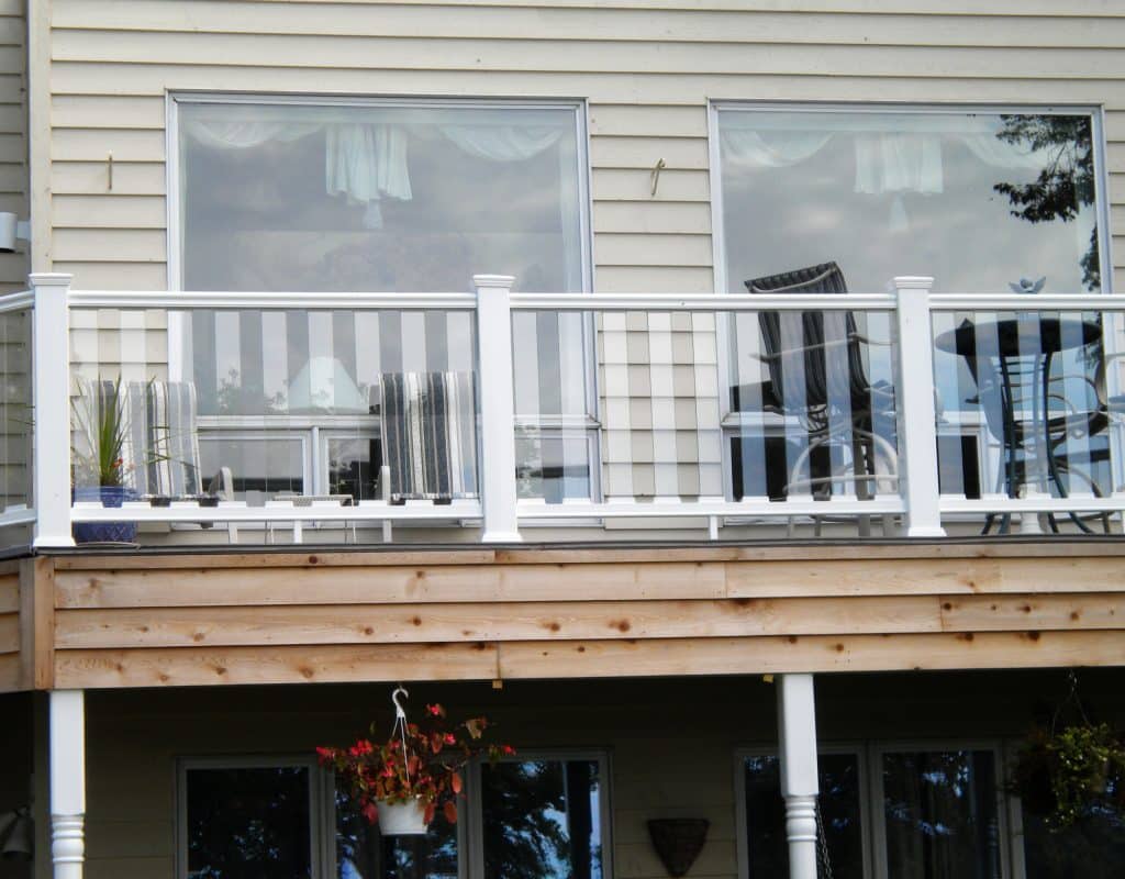 composite deck railing from the Fairway Railing Collection